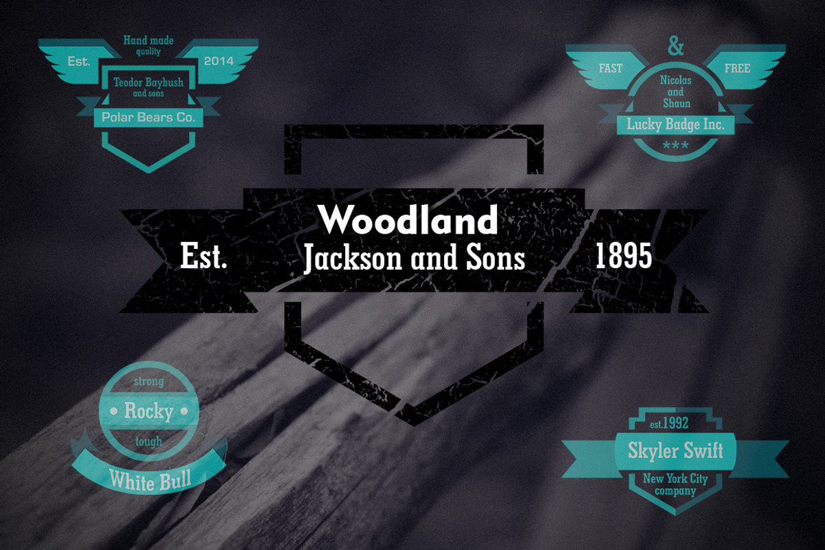 Vector badge set 11 pc. in 3 styles, a Templates & Theme by 4pixel (Photo 2 of 5)