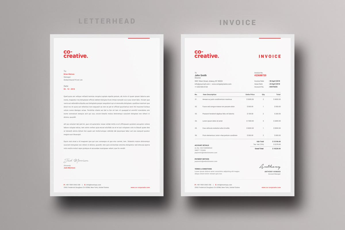 Corporate Identity - Creative, a Stationery Template by ThemeDevisers (Photo 2 of 5)