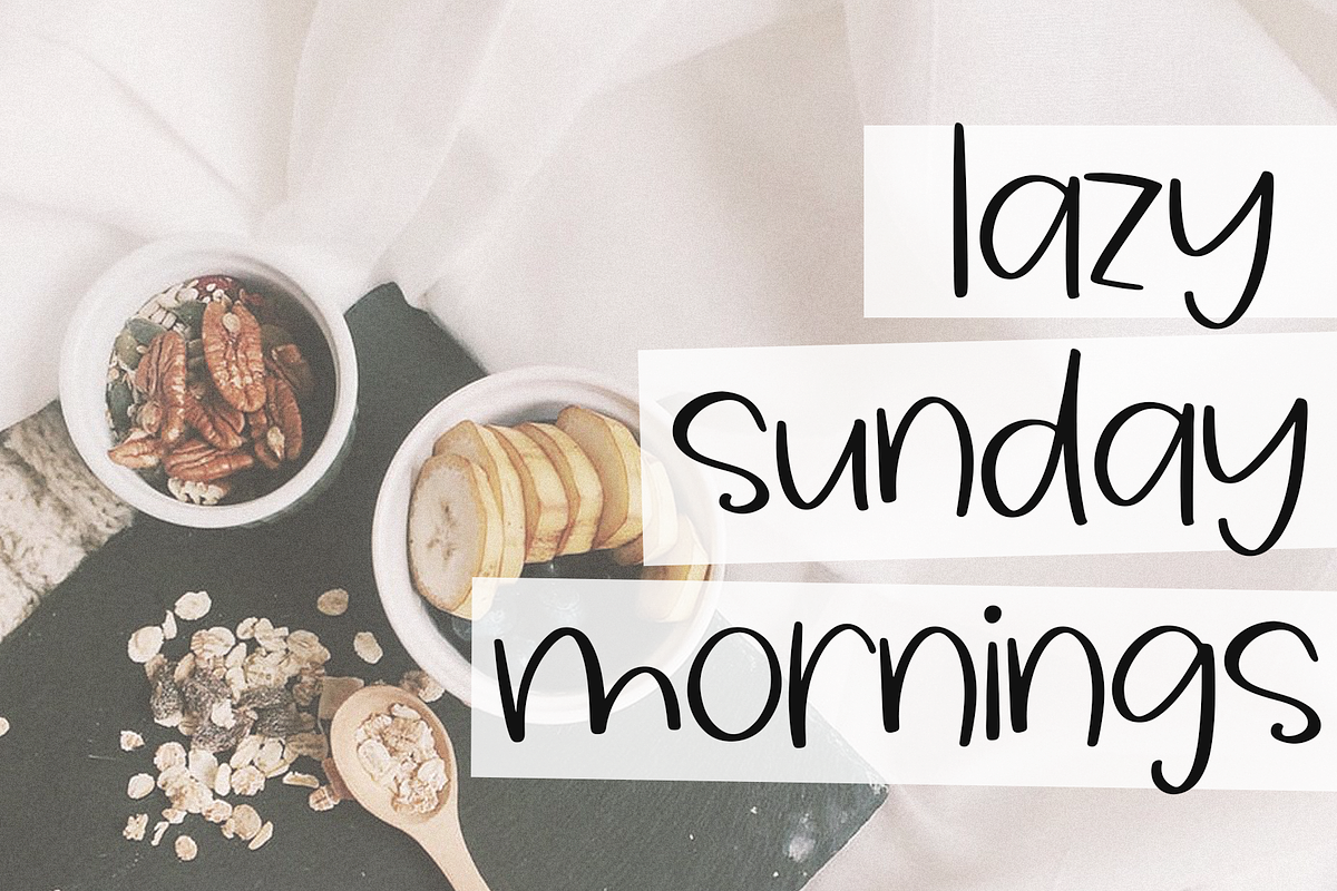 Sky Light | Quirky Handwritten Font preview 5