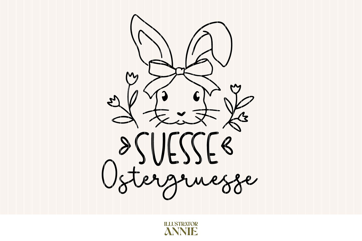 German Easter SVG Quote Bundle, an Object Graphic by IllustratorAnnie (Photo 5 of 9)
