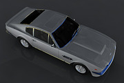 Aston Martin Vantage 1977, a Cars & Vehicle 3D Model by valtriiu (Thumbnail 3 of 12)