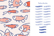 Whimsy Fish Creator for Procreate, a Brush Add-On by Pencil Twist (Thumbnail 5 of 10)