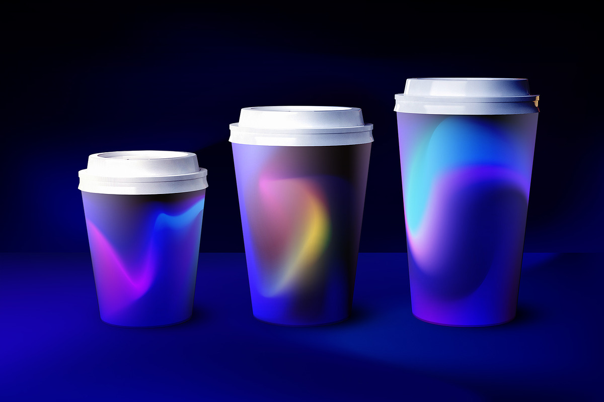 Cosmic Gradient, a Texture Graphic by Olga Ryzychenko (Photo 5 of 6)
