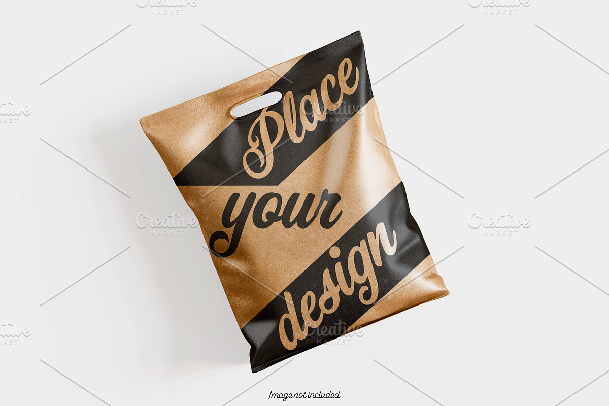 Paper bag brown color mockup bundles, a Packaging Mockup by Ambo Ampeng (Photo 6 of 32)