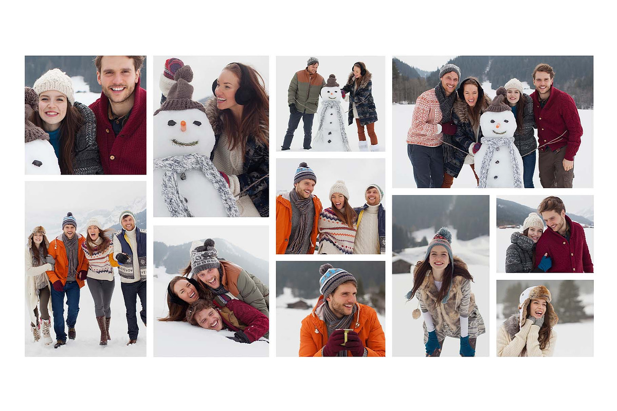 Simple Photo Collage Template, a Social Media Template by ...