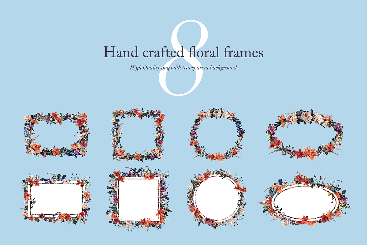 The Secret Garden • Floral Pack, an Object Graphic by Deveze Art & Co (Photo 7 of 11)