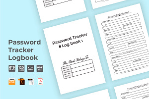 KDP Interior Password Tracker Note