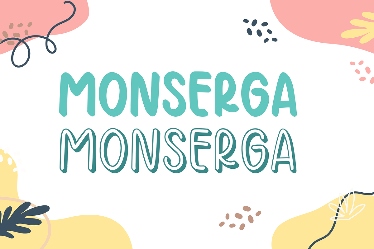Monserga, a Handwritten Font by nongnuchpolyiam1 (Photo 1 of 8)
