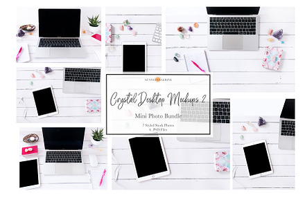Crystal Desktop Mockups 2