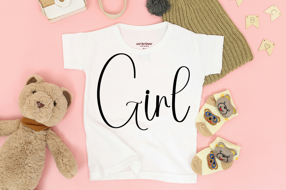 Bubly, a Script Font by FreshTypeINK (Photo 8 of 8)