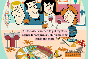 Mid Century Modern Asset Bundle