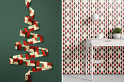 Christmas Abstract Patterns - part 1, a Pattern Graphic by Ninterints (Thumbnail 9 of 19)
