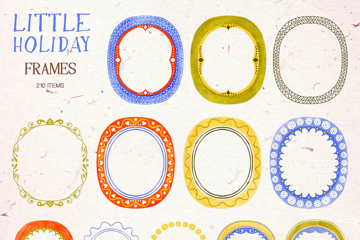 Little Holiday | Frames Clipart, an Object Graphic by GVGraphics (Photo 11 of 12)