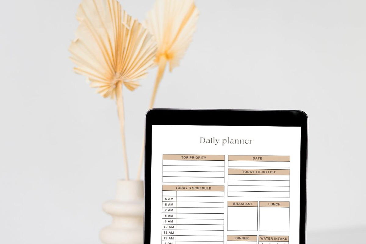 Household Planner, a Stationery Template by Brand Your Biz Co. (Photo 2 of 11)