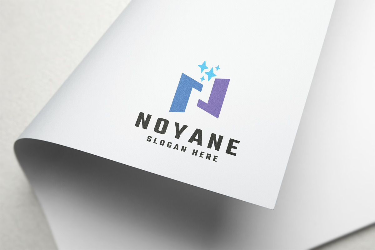 Modern Geometric Ai Letter N Logo, a Branding & Logo Template by Design ...