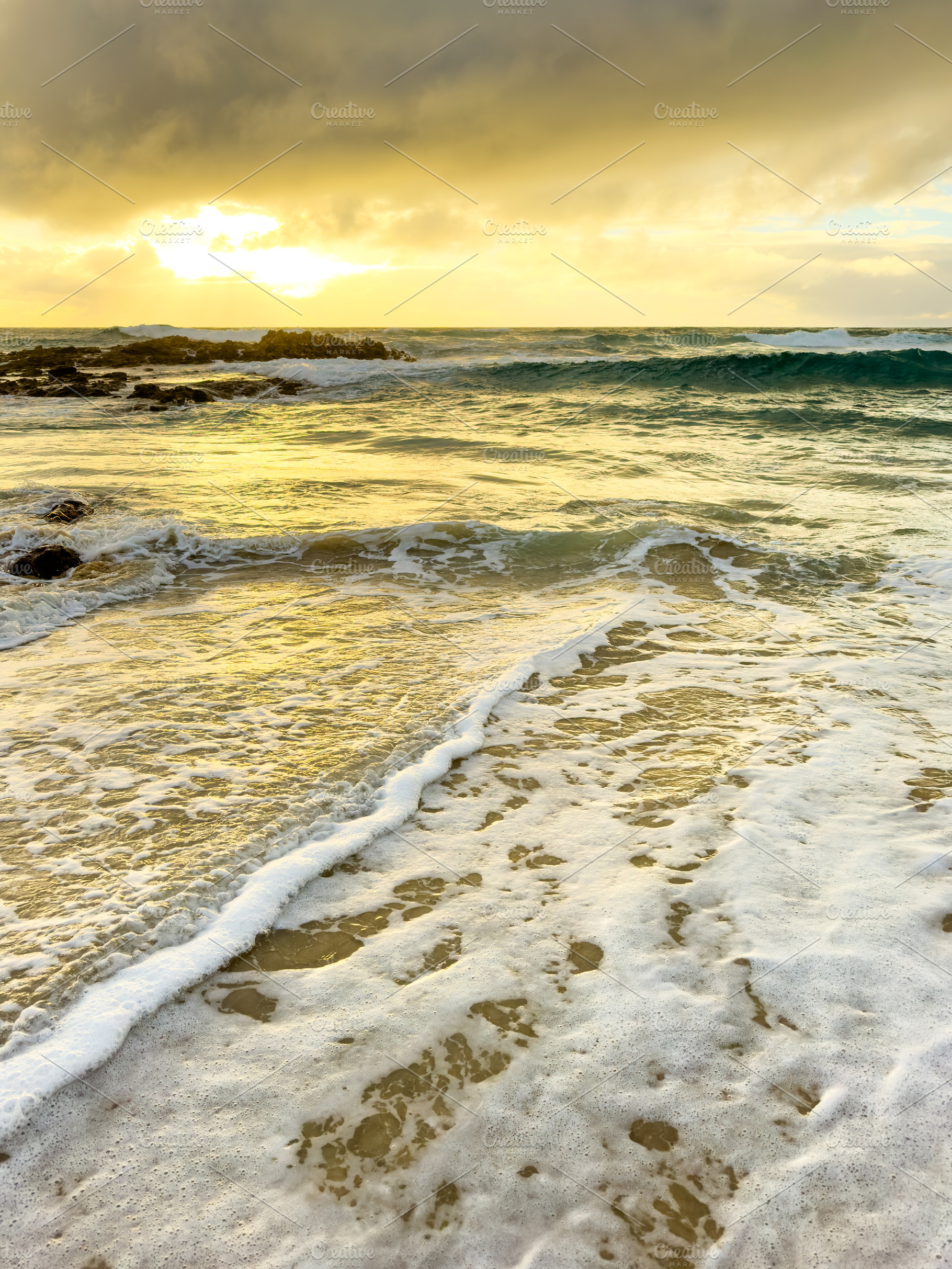 Sunrise At The Beach, a Nature Photo by THP Creative