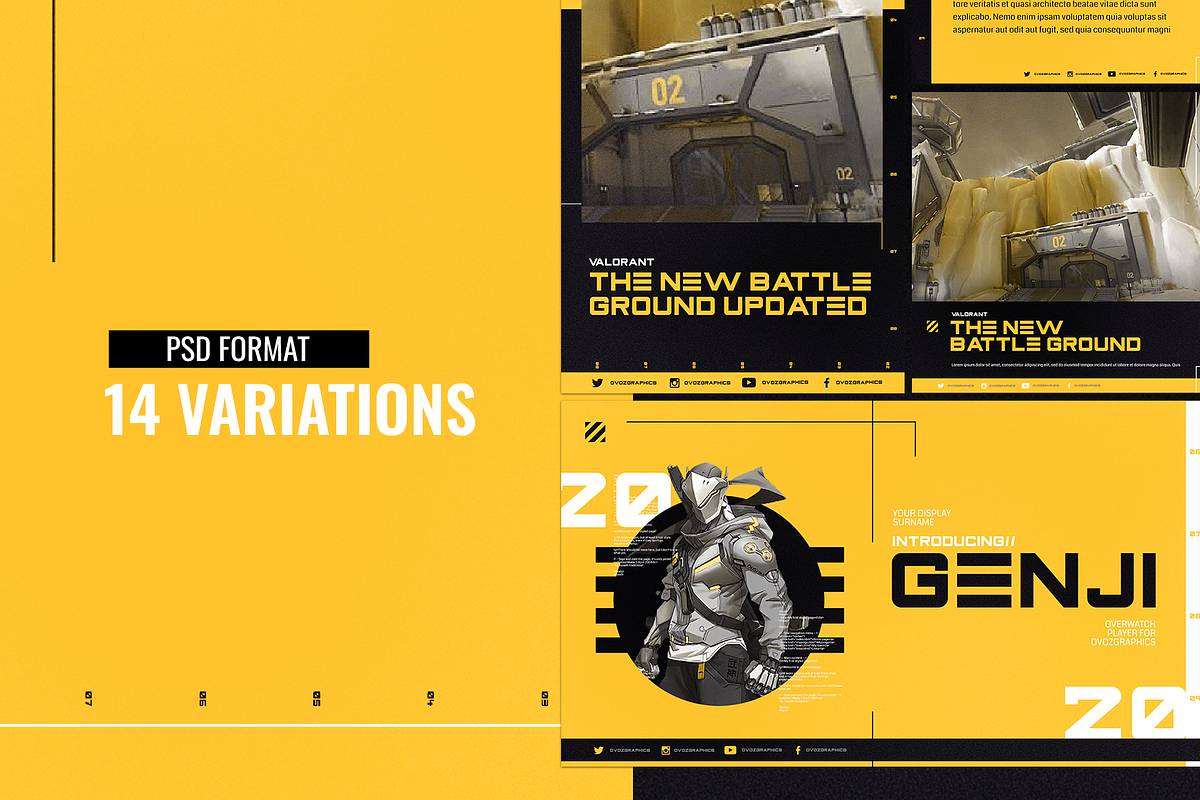E - Sports Social Media Template, a Social Media Template by Creathift (Photo 4 of 7)