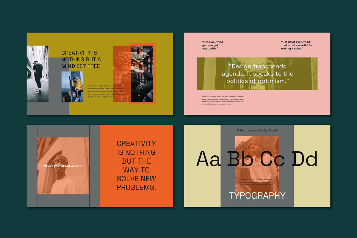 Panamas - Fashion Powerpoint, a Presentation Template by GridlineType (Photo 7 of 10)