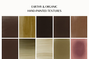 Hand-Painted Earthy Organic Textures, a Texture Graphic by Lana Elanor (Thumbnail 7 of 10)