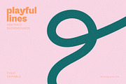 Playful Lines - Abstract Backgrounds, a Background Graphic by Léo Alexandre (Thumbnail 9 of 14)