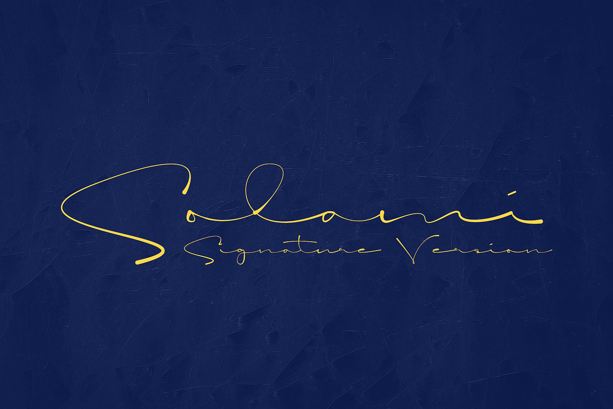 Solami Font | Special Script, a Script Font by Jadatype.id (Photo 2 of 7)