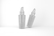Pump Bottle Mockup, a Packaging Mockup by Qaleb Studio (Thumbnail 1 of 2)