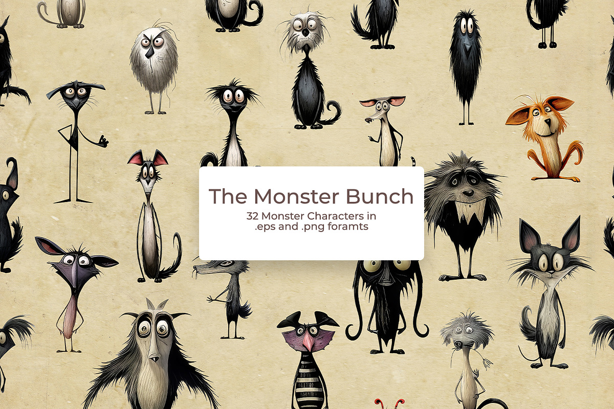 Monster Creatures, an Object Graphic by karenfoleyphoto (Photo 1 of 4)