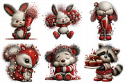 Whimsical New Year Animal Party Clip, an Illustration by Daily.Designs (Thumbnail 7 of 8)