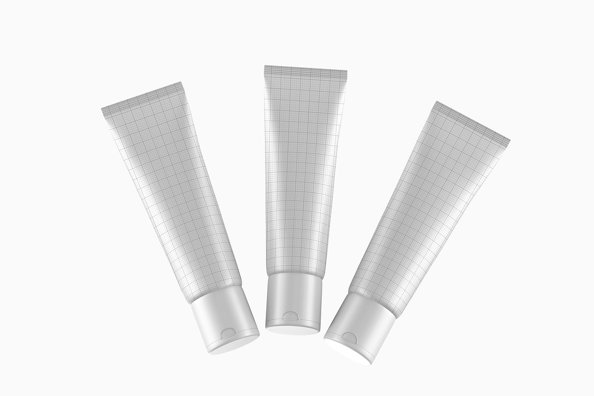 Cosmetic Tube Mockup Bundle, a Product Mockup by graphypix (Photo 3 of 4)