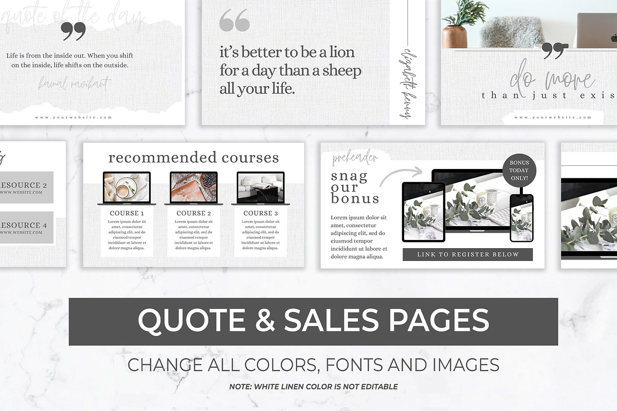 Webinar & Course Slide Deck Template, a Presentation Template by Thirty One Palms Studio (Photo 8 of 10)