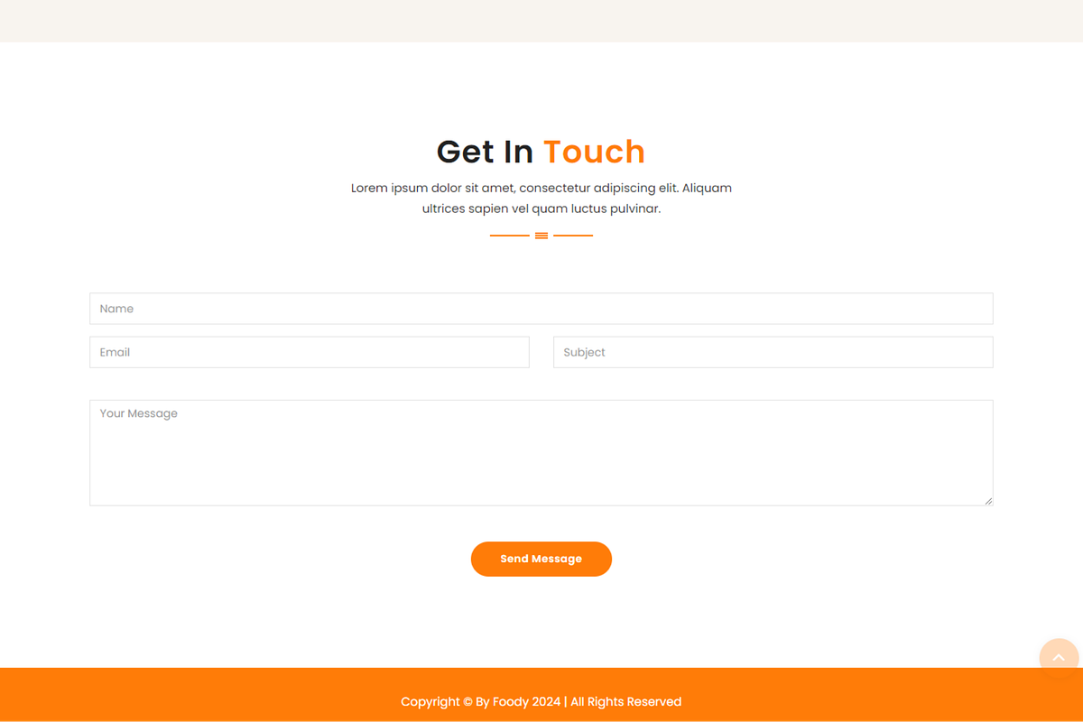 Foody - Restaurant HTML Template, a Bootstrap Template by Themeplaza (Photo 7 of 7)