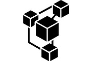Blockchain and network illustrations, a Technology Illustration by balal (Thumbnail 3 of 13)