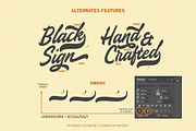 The Sign Paintoh - Bold Script, a Script Font by Letterhend Studio (Thumbnail 7 of 9)