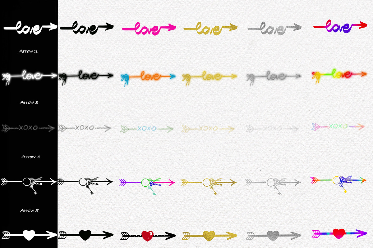 Valentine's Procreate Stamp Brushes, a Shape Add-On by Ducatum (Photo 6 of 9)
