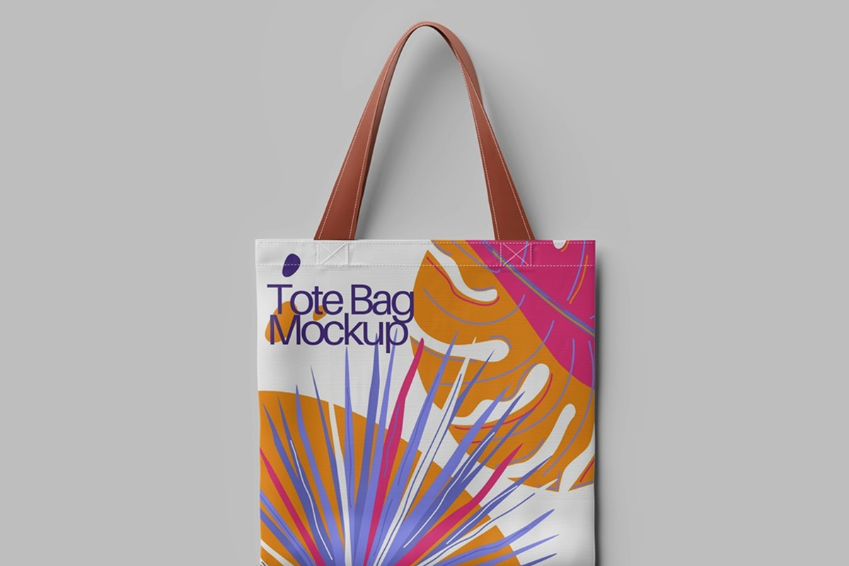 Tote Bag Mockup, a Packaging Mockup by Tokobeta (Photo 5 of 7)