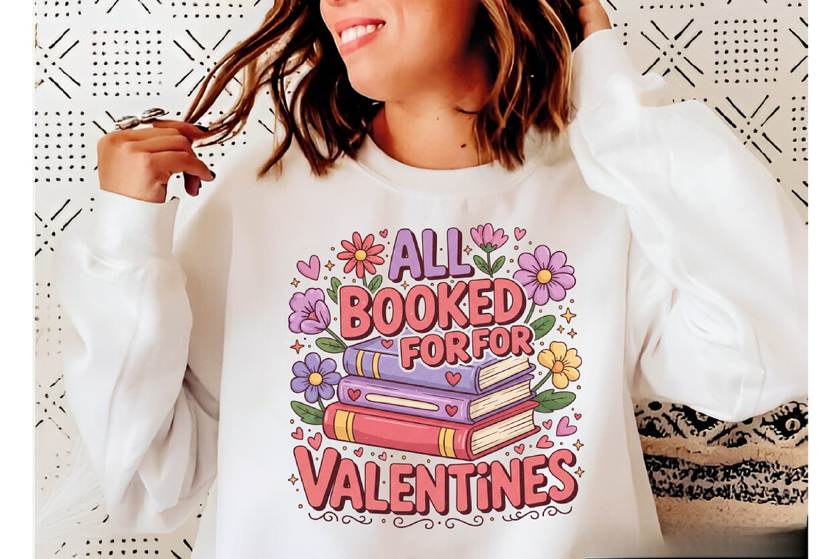 All Booked for Valentines Png, Teach, an Illustration by Designking (Photo 5 of 6)
