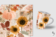 Romantic Autumn Junk Journal, a Pattern Graphic by Creative Store (Thumbnail 3 of 5)