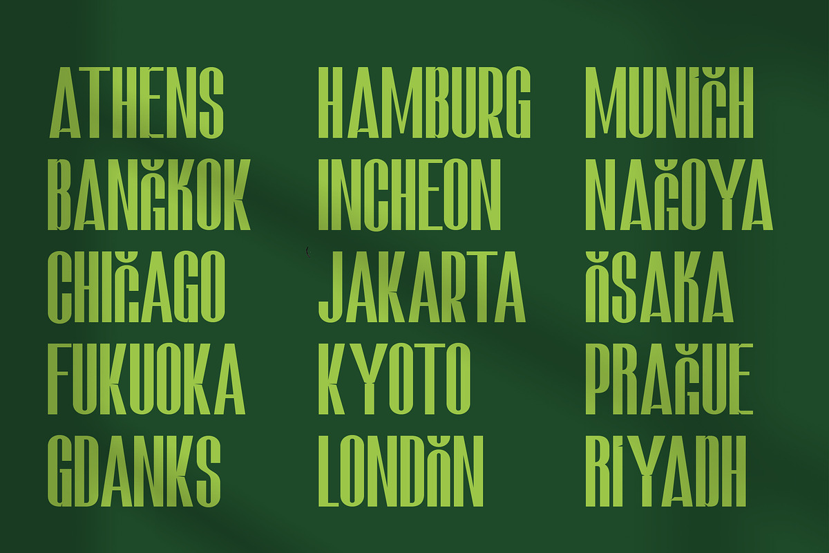Kylora – Modern Display Font, a Sans Serif Font by Randi Irvan | Rvandtype (Photo 3 of 10)
