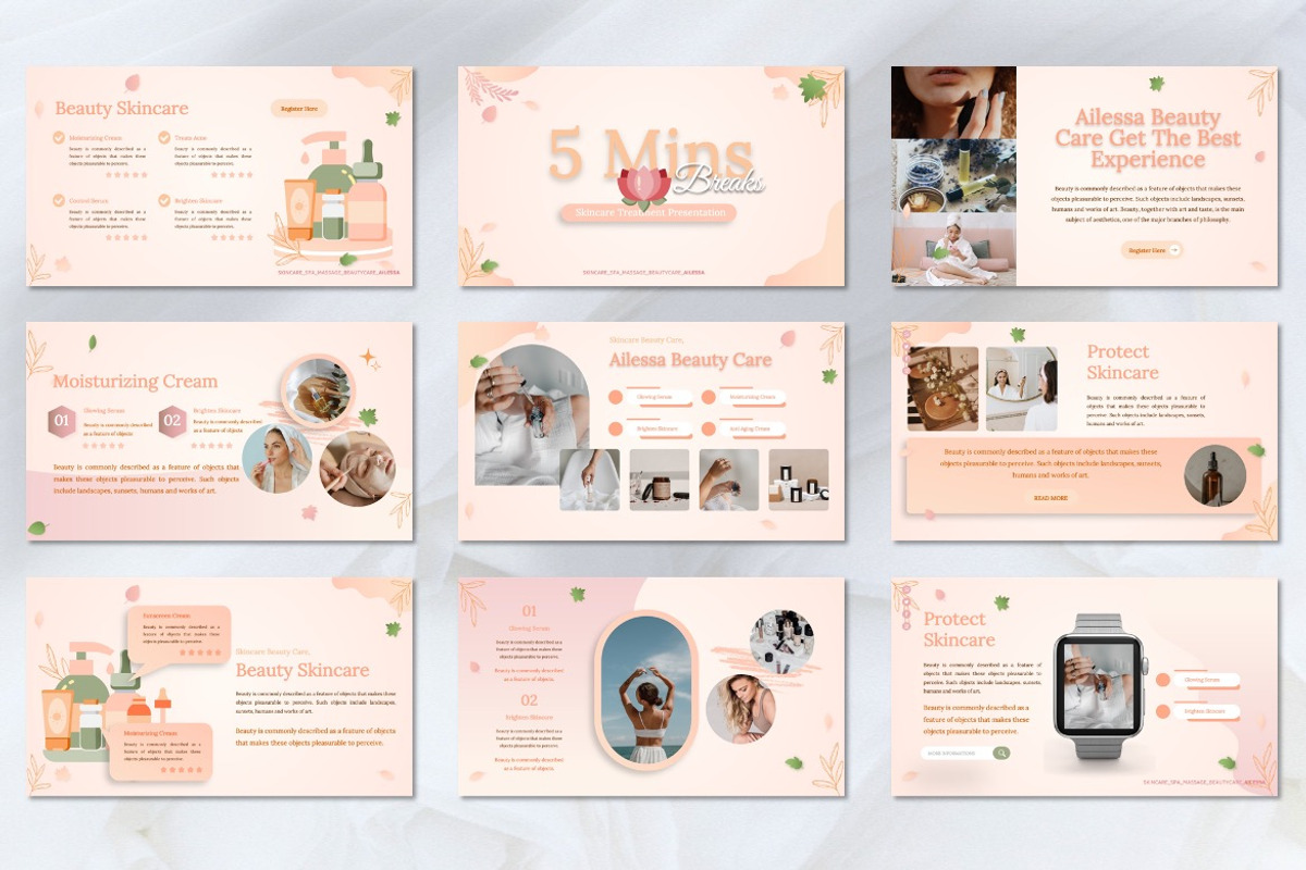 Ailessa - Skincare Keynote, a Presentation Template by Dhabee (Photo 6 of 8)