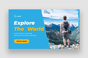 Travel Youtube Thumbnail Bundle, a Social Media Template by Shahjahangdb1 (Thumbnail 19 of 21)