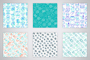 100 Seamless Patterns Collection, a Pattern Graphic by Alex Blogoodf (Thumbnail 7 of 12)