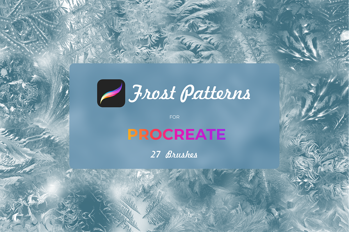 Frosty brushes for PROCREATE, a Brush Add-On by Graphics Resources (Photo 6 of 11)