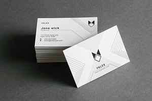 Minimal Business Card V35