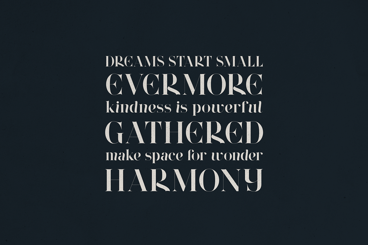 Koruva – Modern Serif Font, a Serif Font by Only Fonts (Photo 7 of 11)