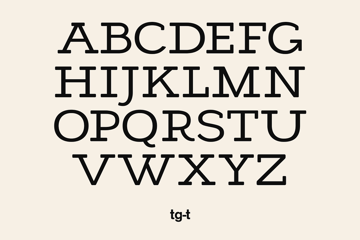 Cendrich - Slab Serif Font, a Slab Serif Font by Tiga Type (Photo 3 of 10)