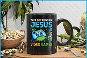 This Boy Runs On Jesus And VideoGame, a Graphic by Creativeusart (Thumbnail 3 of 4)