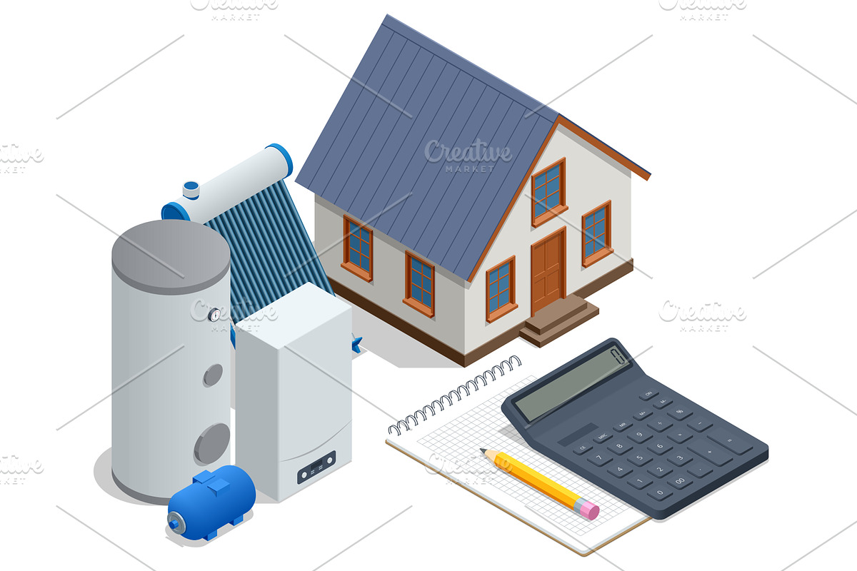 Isometric illustration of a house, an Object Illustration by Golden Sikorka