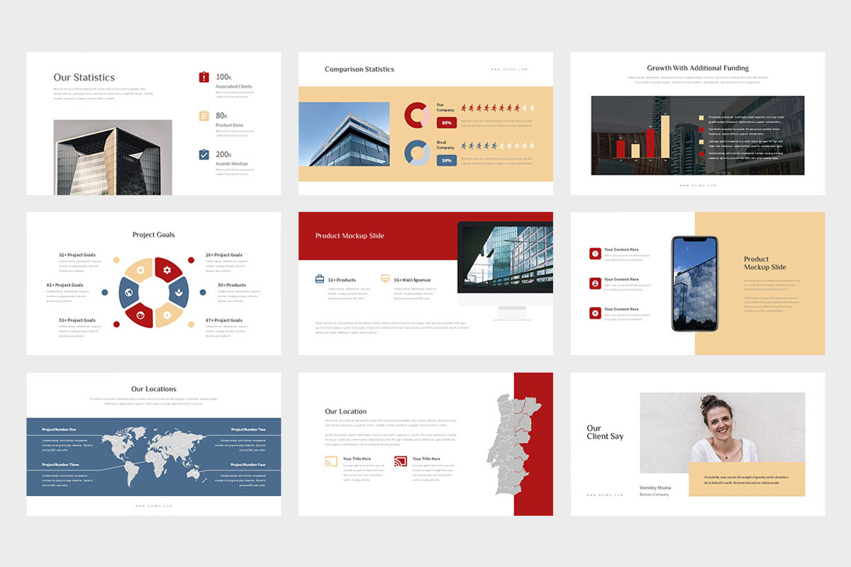 Azino : Rental Office Keynote, a Presentation Template by Punkl Camp (Photo 8 of 9)