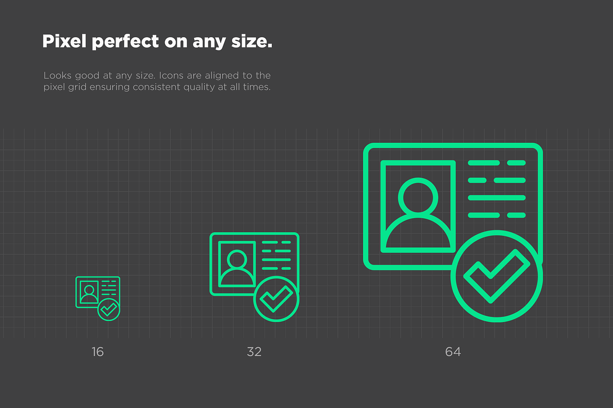 Approved | 25 Thin Line Icons, an Outline Icon by Alex Blogoodf (Photo 4 of 15)