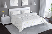 Bedroom and Bed Linen Mockup Set, an Apparel Mockup by Seven Lights (Thumbnail 2 of 10)